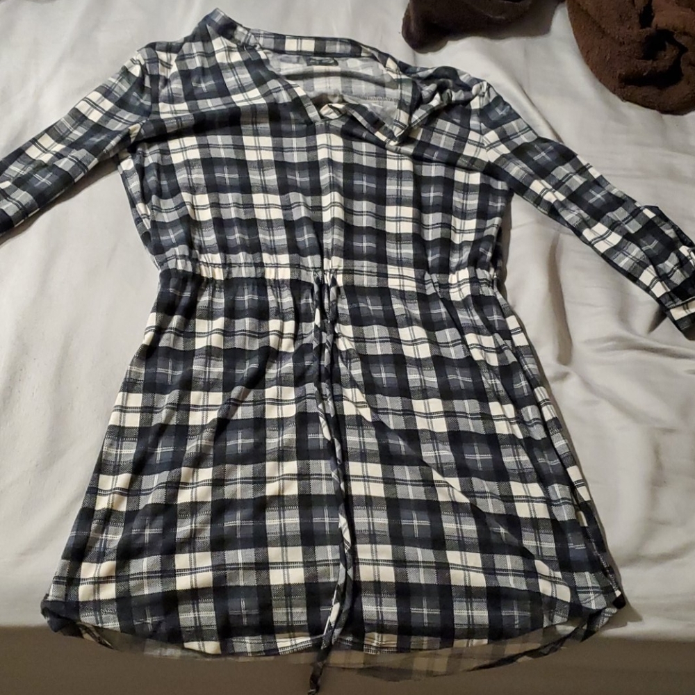 Lily Rose M plaid dress